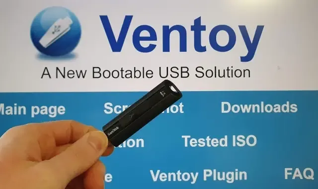 ventoy - برنامج عمل اكثر من نظام تشغيل على فلاش واحدة ventoy - برنامج عمل اكثر من نظام تشغيل على فلاش واحدة