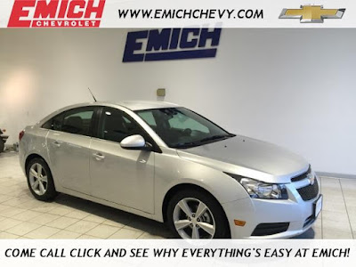 2014 Chevy Cruze at Emich Chevrolet