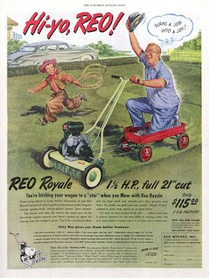 REO Royale Mower