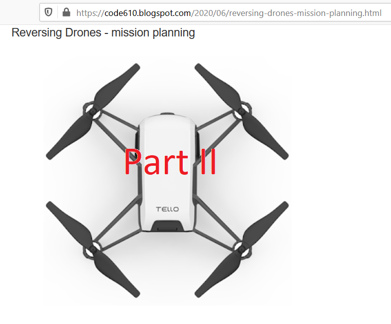 code16: Grounding drones - Tello DJI