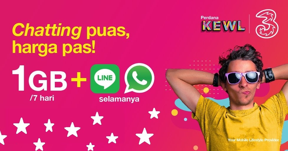 Penjelasan tentang voucher KEWL tri | cara mengisi paket ...