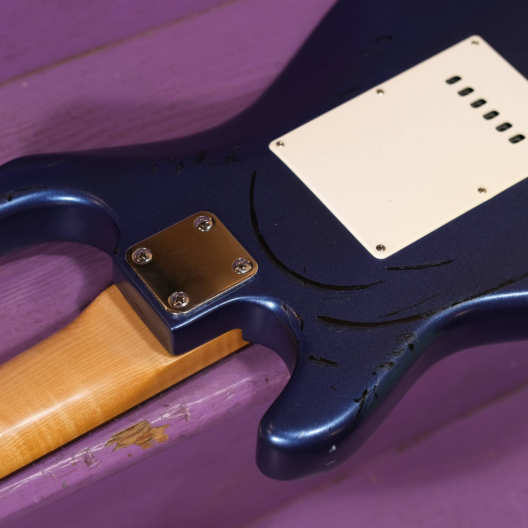 1980s Lotus MiniStrat Electric Guitar (Nashville Tuning)