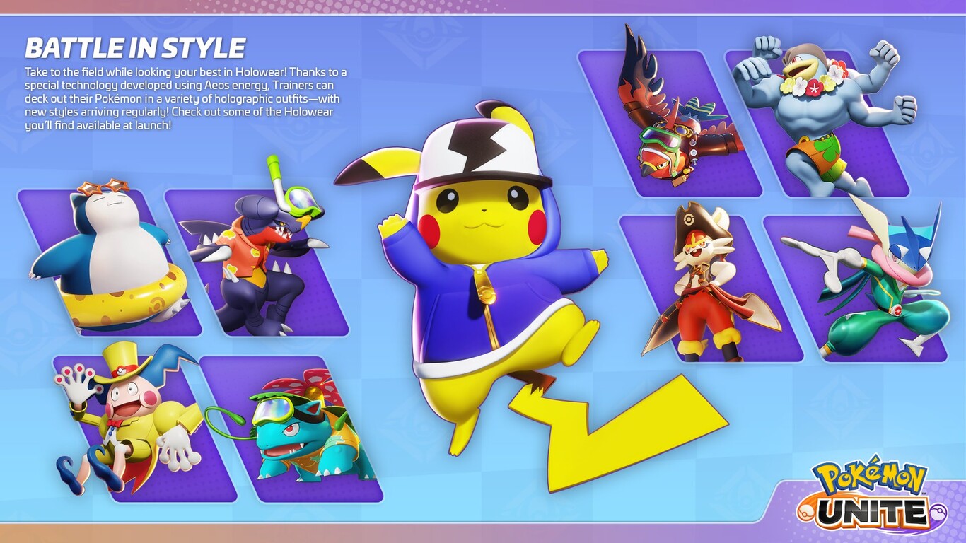 What is free and what is paid in Pokémon Unite