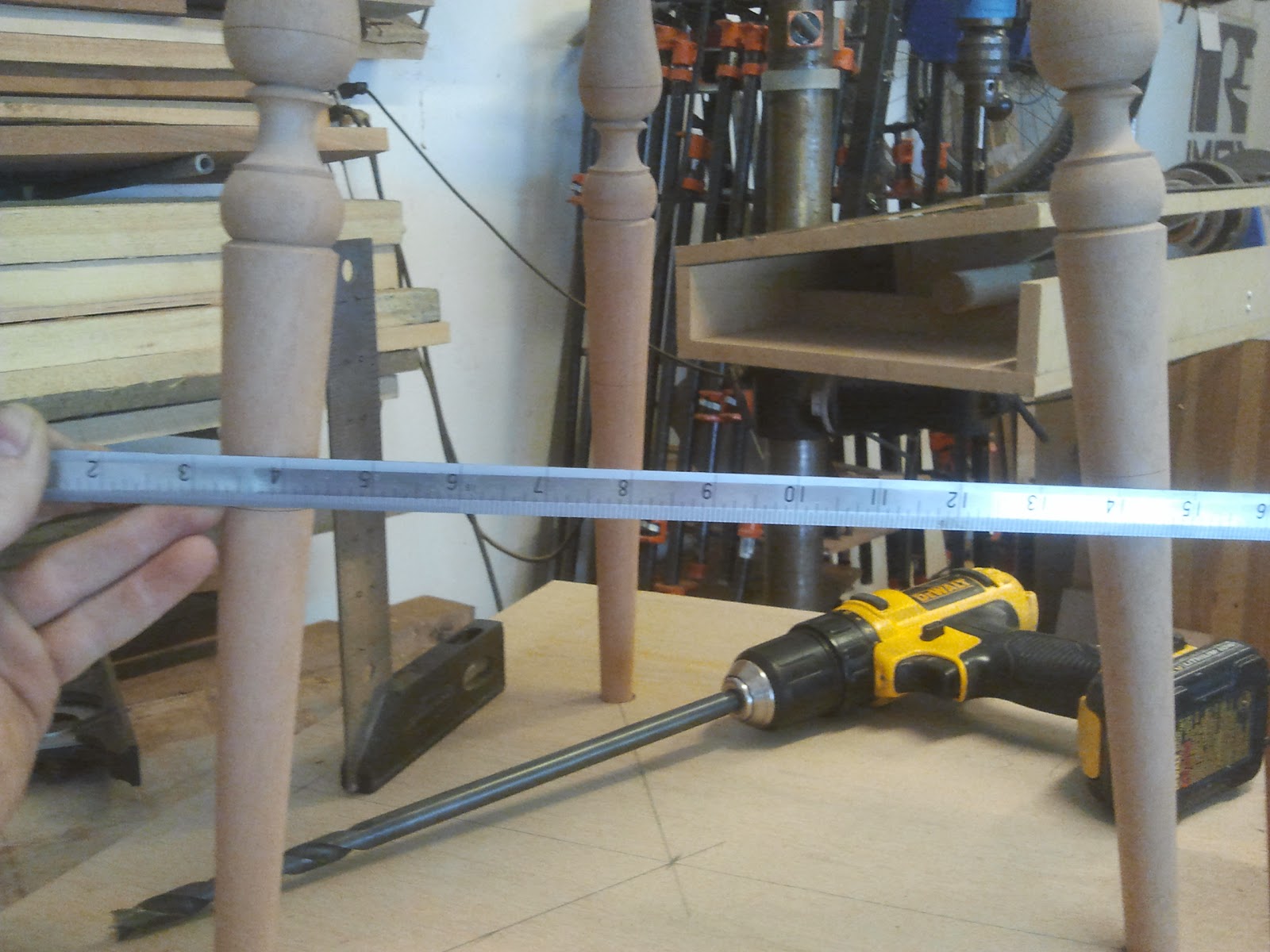 Caleb James Chairmaker Planemaker Drilling Angles Without A Calculator
