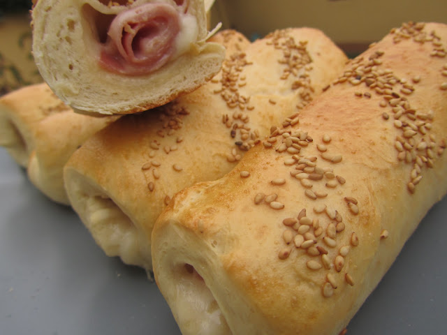  Napolitanas de jamón y queso 