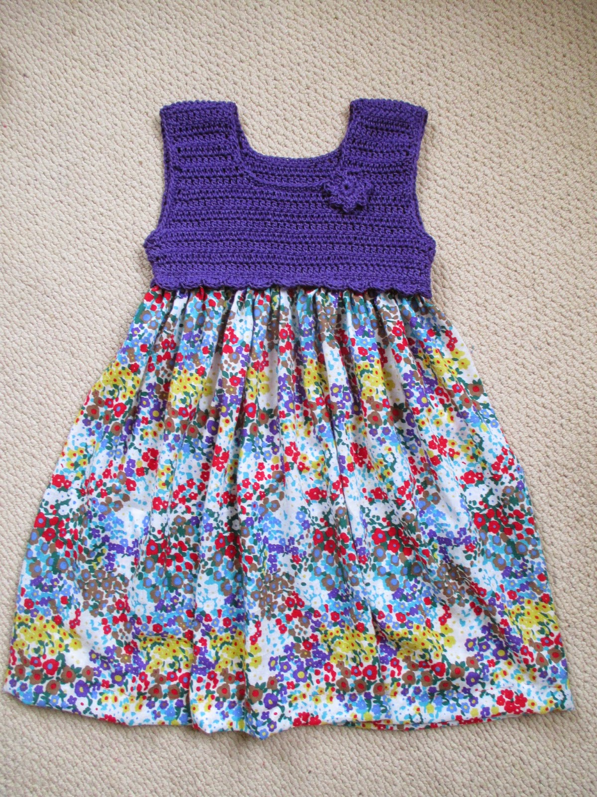 Three Stories High FREE Crochet dress Tutorial