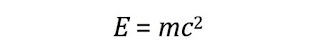 1. معادلة آينشتاين للطاقة - الكتلة: