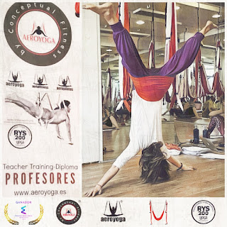 AEROYOGA® Y AEROPILATES® BY RAFAEL MARTINEZ, yoga aereo, pilates aereo, cursos, formacion, airyoga, swing, yoga, ejercicio, salud, acreditacion, teacher training, trapeze, gravity, asociacion nacional