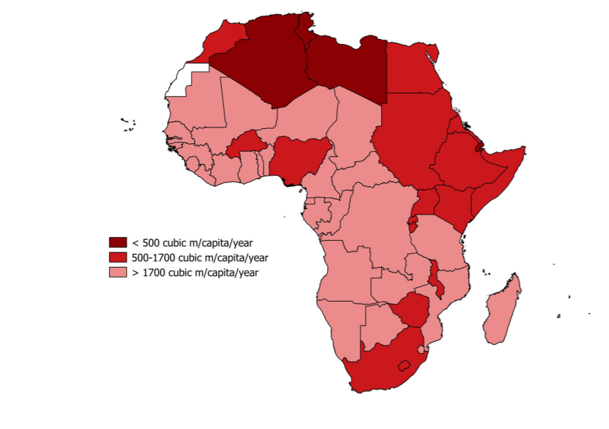 Water and Politics in Africa The water scarcity of Africa a political