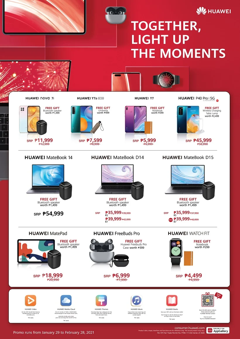 HUAWEI Devices Light Up the Moments Promo Sale