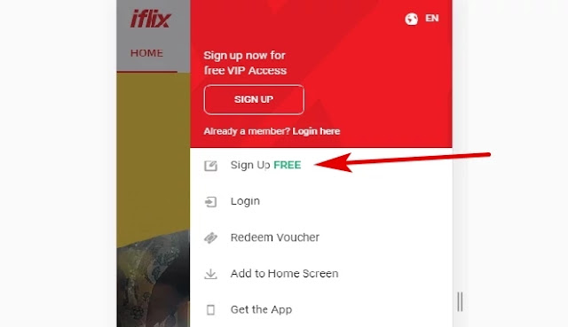 daftar iflix