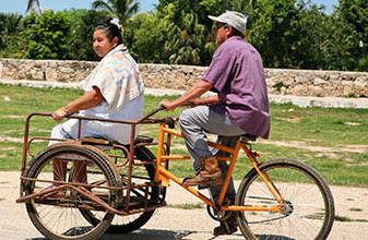 Qué moderno: En Chetumal habilitarán triciclos como taxis para pasear a turistas