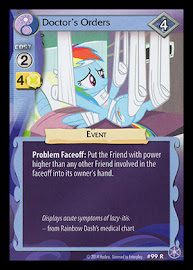 My Little Pony Doctor's Orders The Crystal Games CCG Card