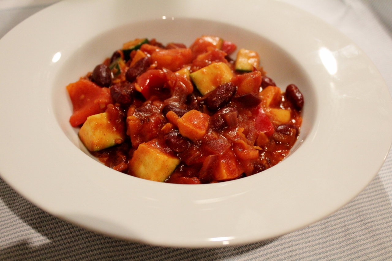 Veggie Rainbow Chilli Vegetarian Chilli