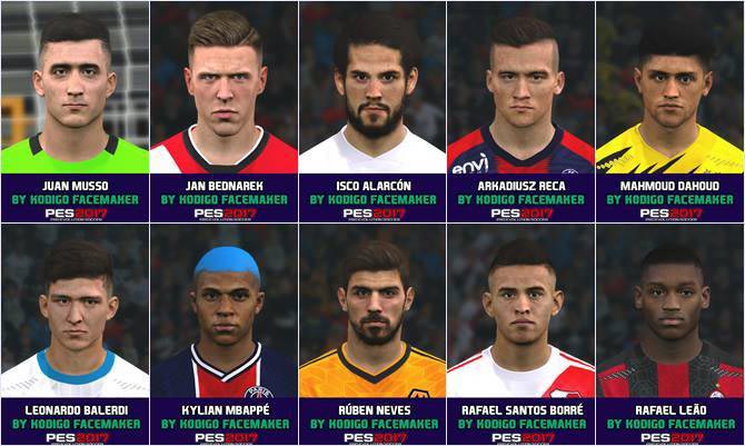 PES 2017 New Facepack Update December 2020
