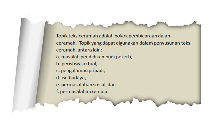 4 6 Mengonstruksi Ceramah Tentang Permasalahan Aktual Dengan Memperhatikan Aspek Struktur Dan Kebahasaan