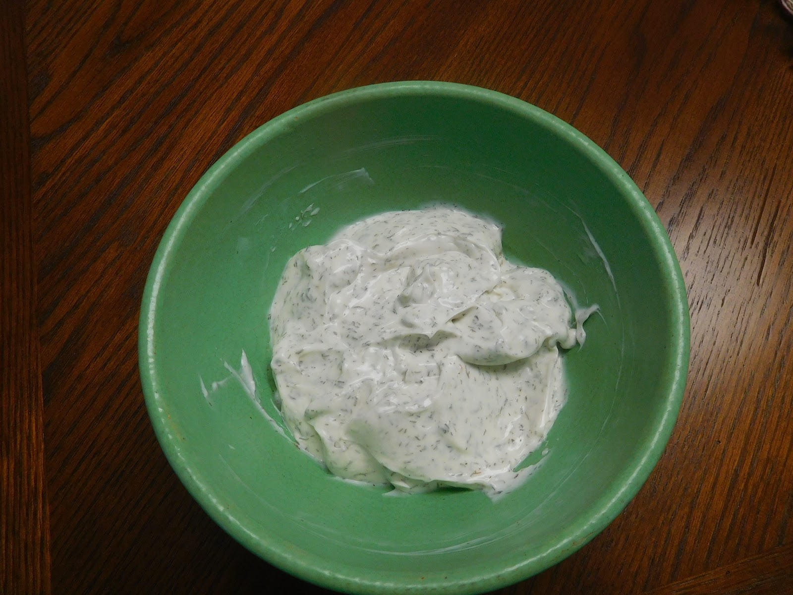 Karen's Kitchen Salmon Cakes with Dill Sauce