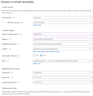 Mess around with Azure: Migrate Maximo to Cloud