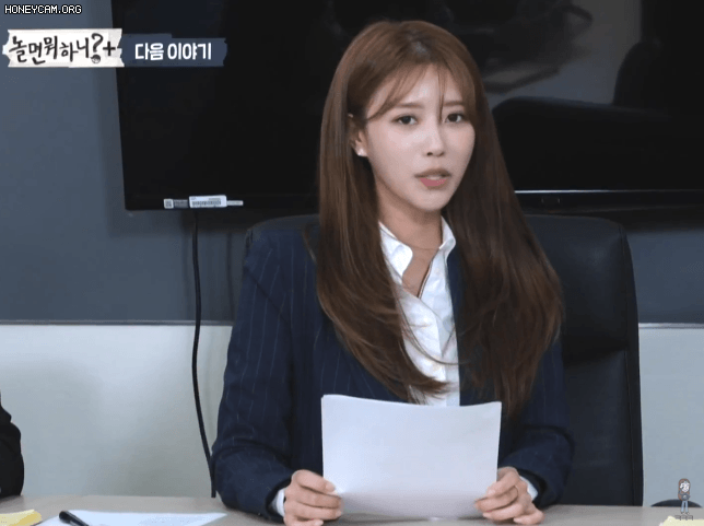 노래 부를때 만큼은 진지한 미주