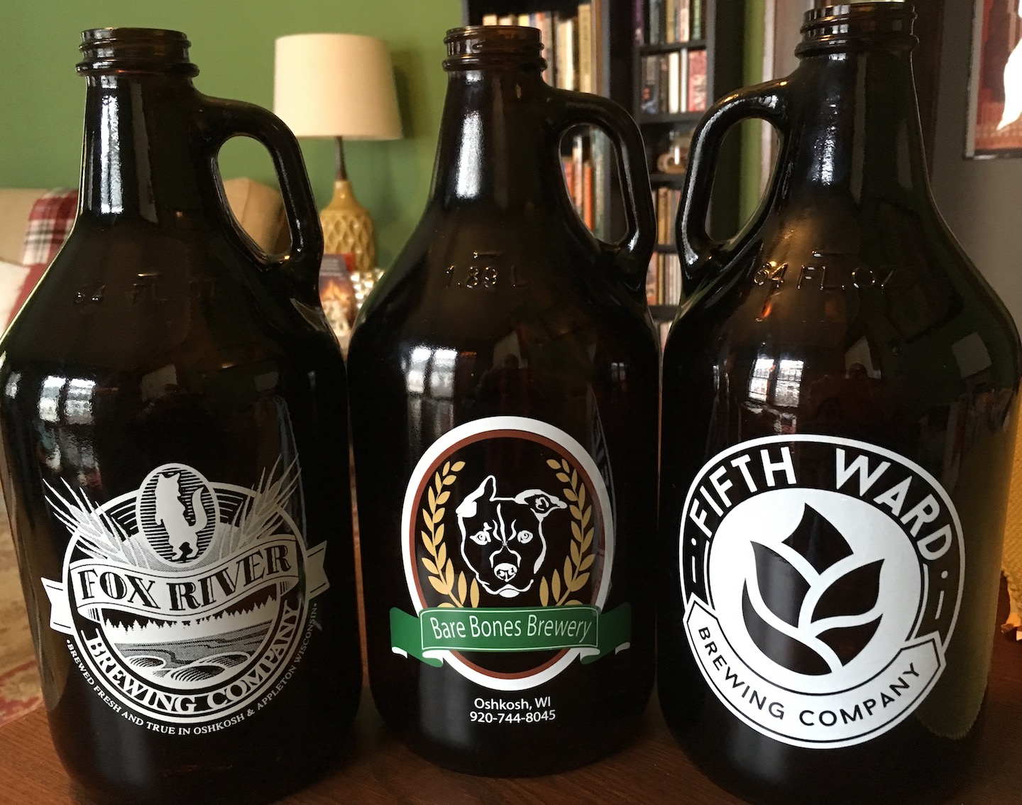 Oshkosh Beer Growlers