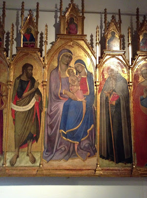Pinacoteca di Siena: Sant’Anna Metterza di Luca di Tommè