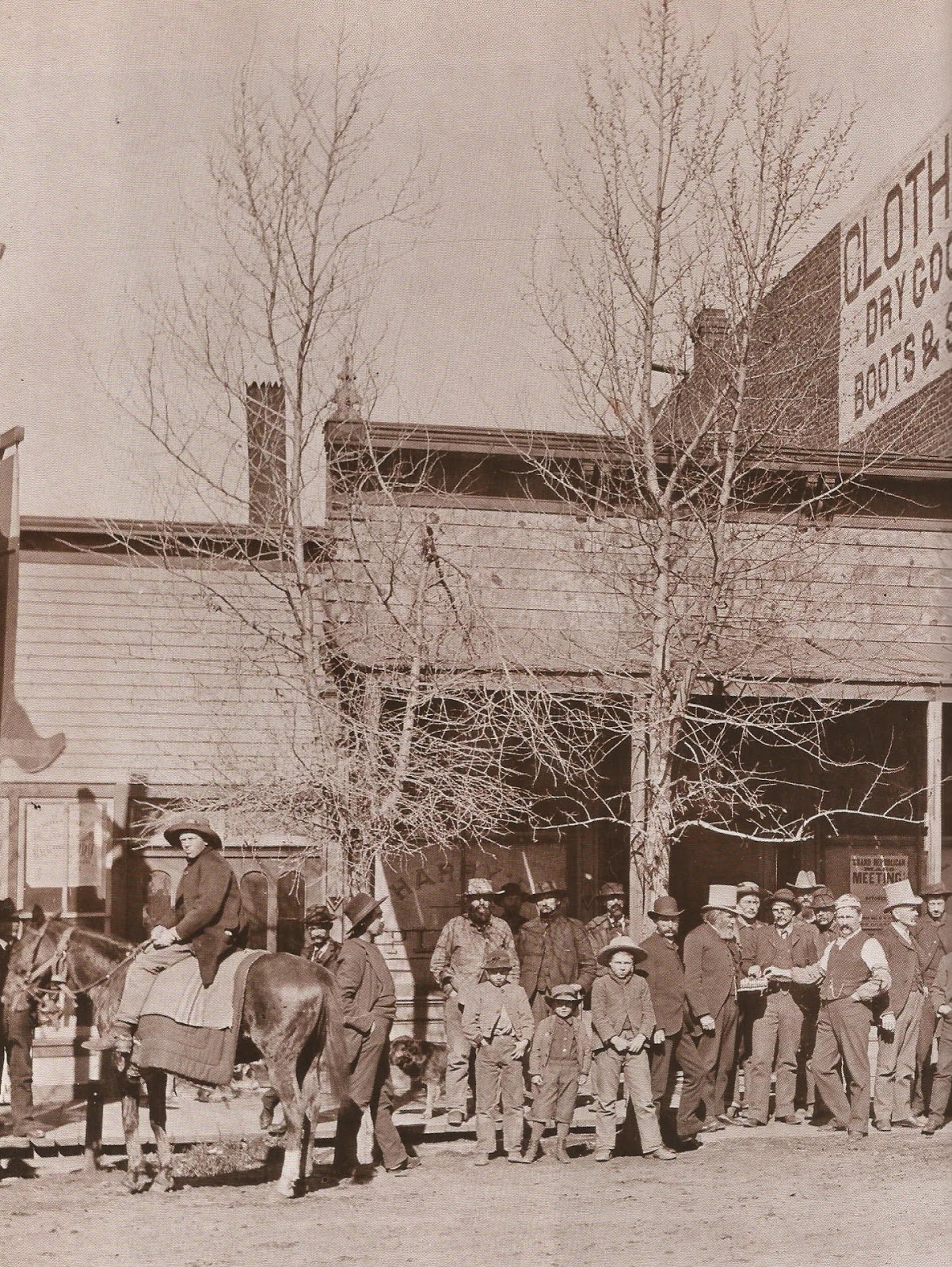 Dodge Family History Main Street, Buena Vista, Colorado 1887