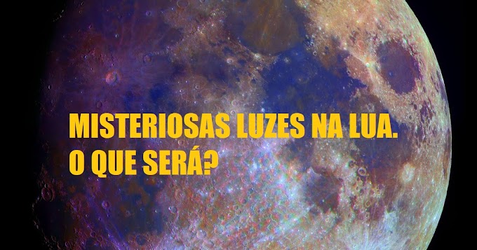 Misteriosas Luzes Vermelhas são observadas na Lua. O que será?