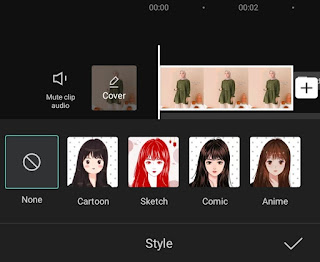 How to Anime in CapCut, Make Your Face Photos Become Cartoon - Mang Idik