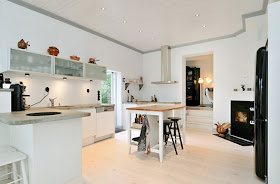 decora y disena: 5 Cocinas Con Chimeneas