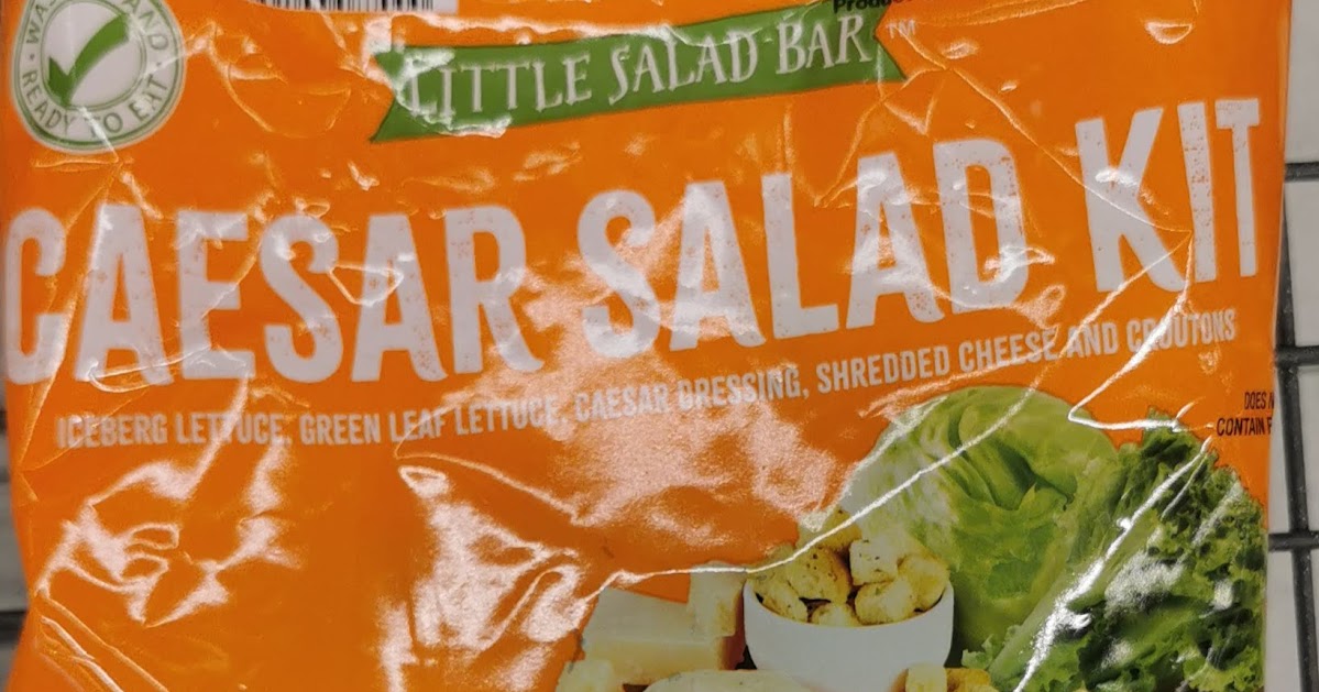 Little Salad Bar Caesar Salad Kit (Aldi)