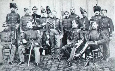 Les militaires français envoyés par Napoléon III au Japon