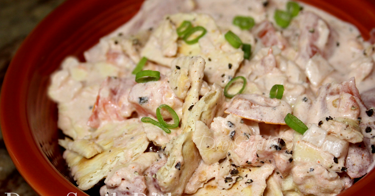 Deep South Dish OldFashioned Tomato and Saltine Cracker Salad