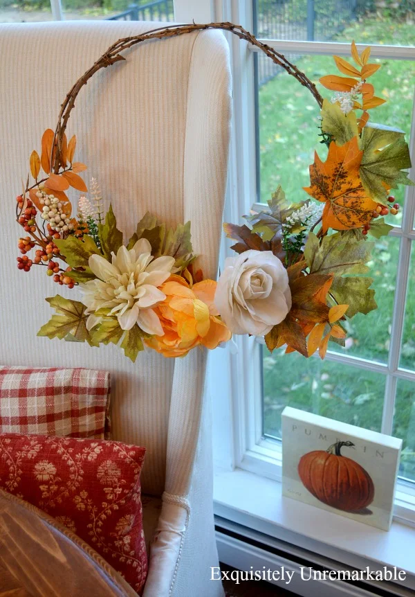 Fall Hoop Wreath