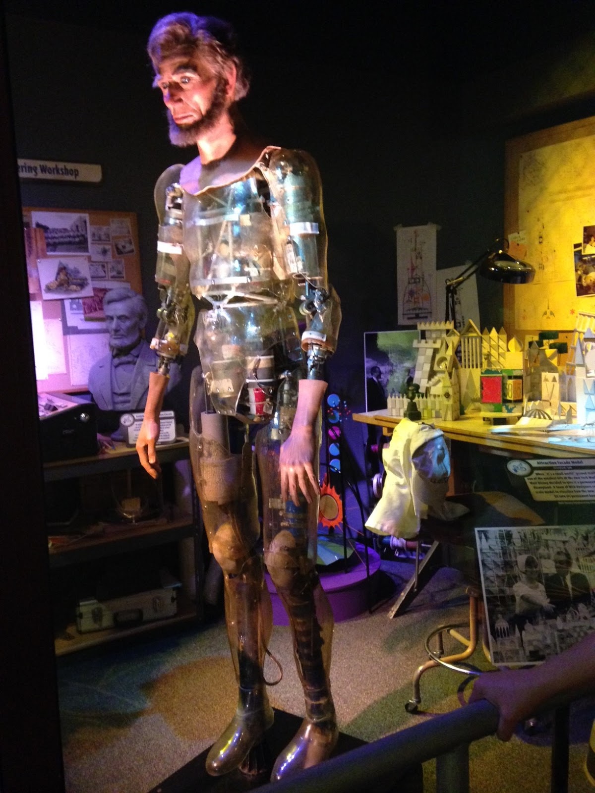 Robotics Under the Stole Robots at Disney World and Epcot