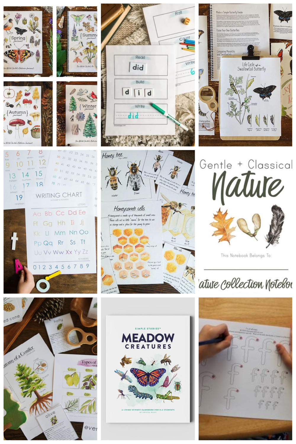 Printable Nature Journal for Kids - The Printables Fairy
