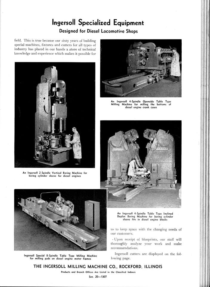 Industrial History Ingersoll Machine Tools in Rockford, IL