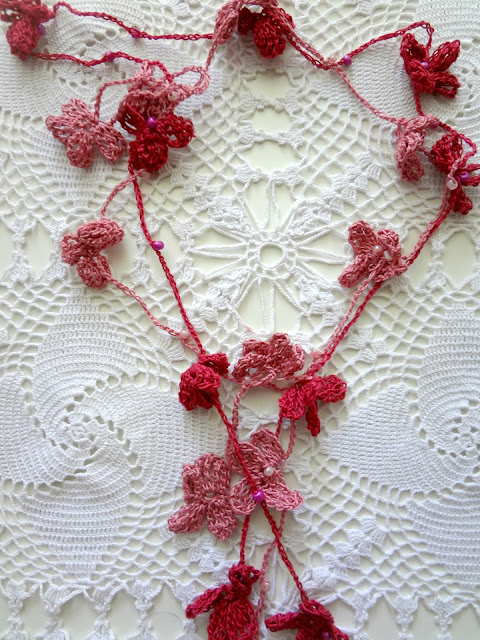 Crochet Oya Headband - free pattern