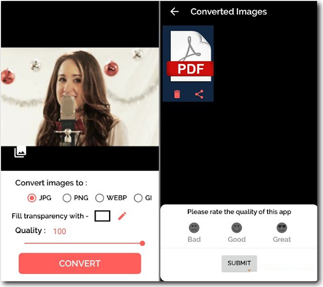 أفضل تطبيق لتحويل صيغ الصور للاندرويد Image Converter