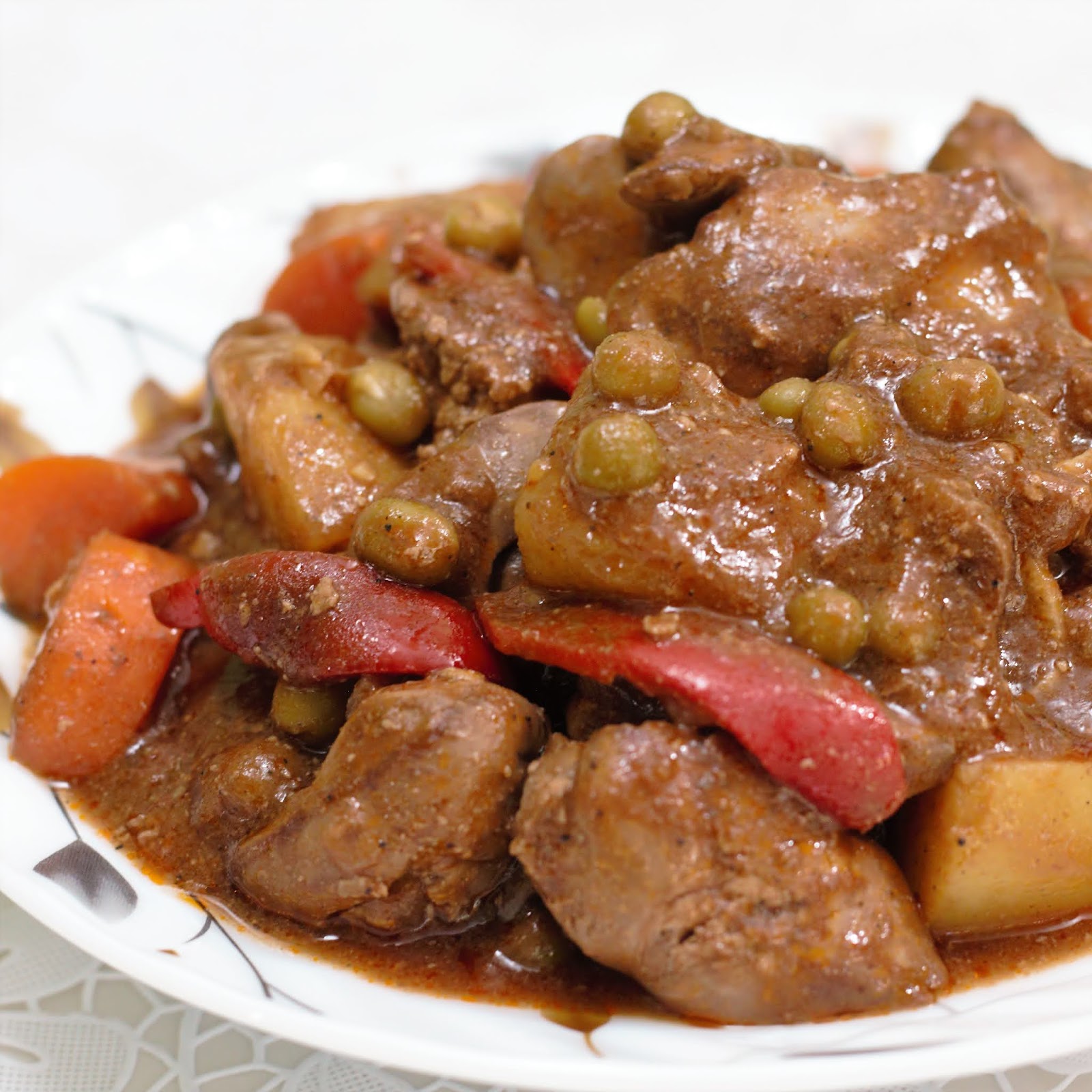 Chicken Liver Afritada