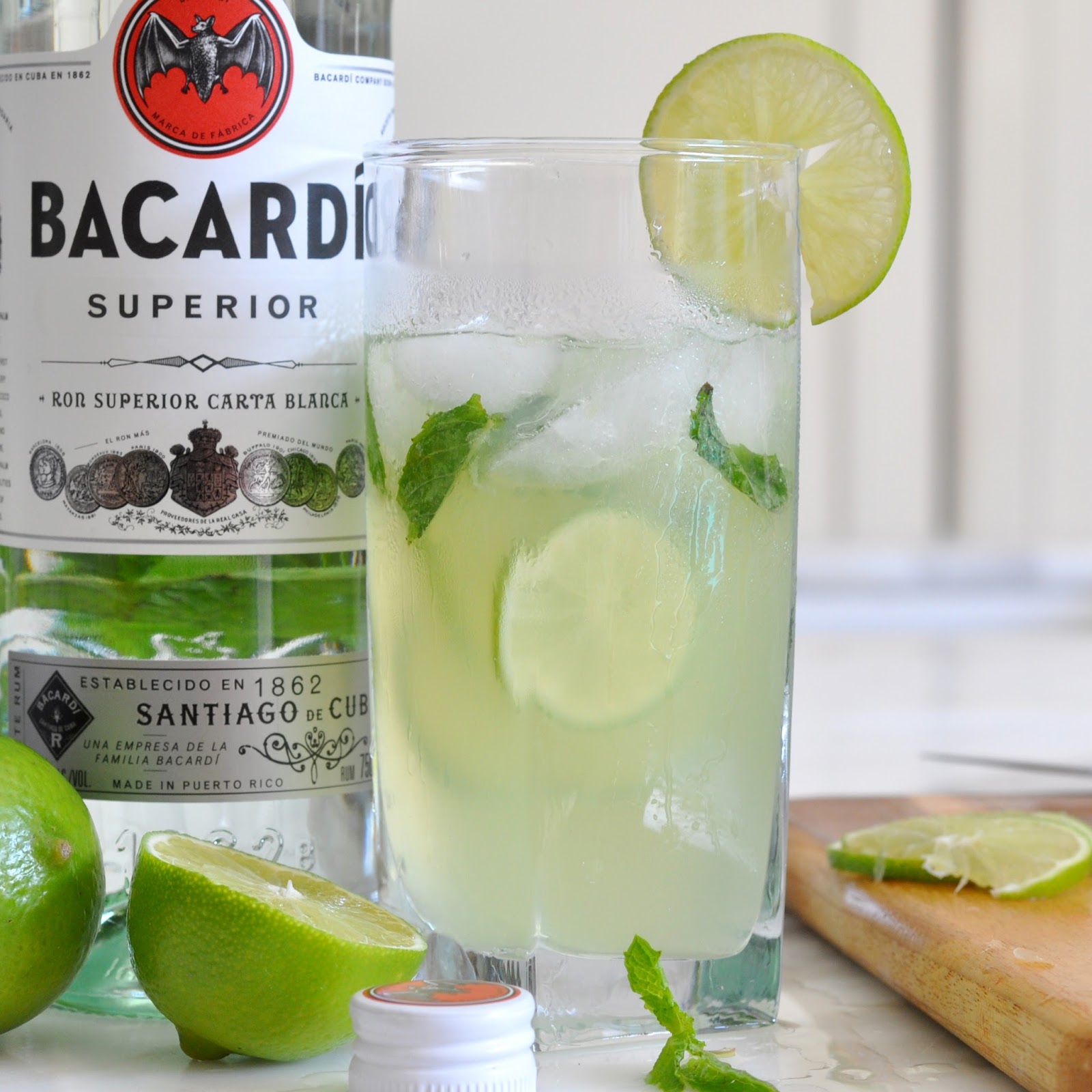 Mojito Tail With Bacardi Rum And