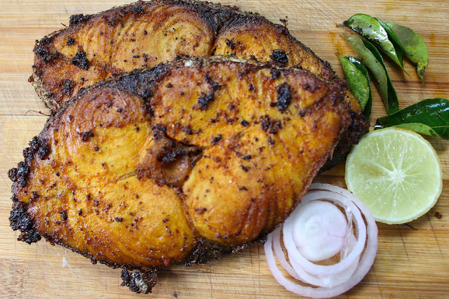 Chettinad fish fry Tawa fish fry