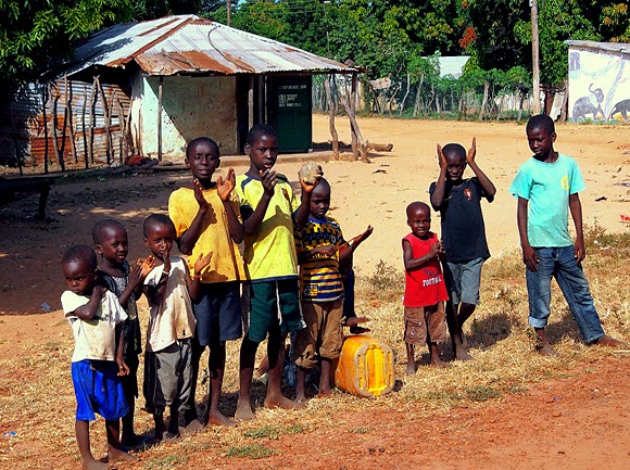 children in gambia