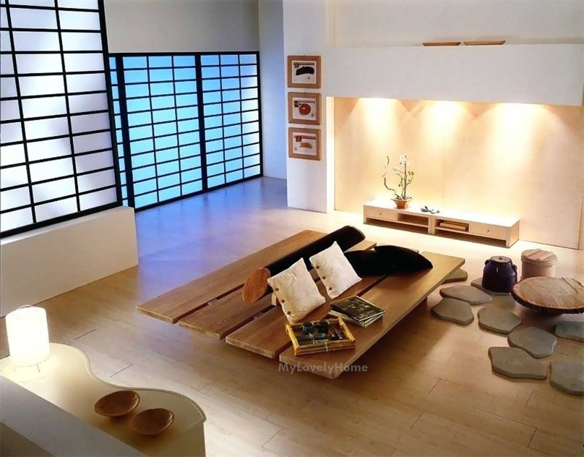 japanese aesthetic living room