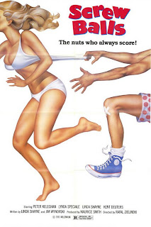 Screwballs 1983 movie poster teen sex comedy