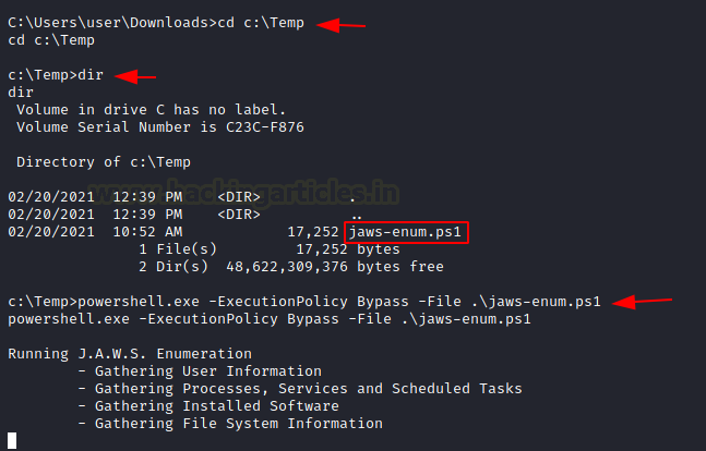 Window Privilege Escalation: Automated Script - Hacking Articles