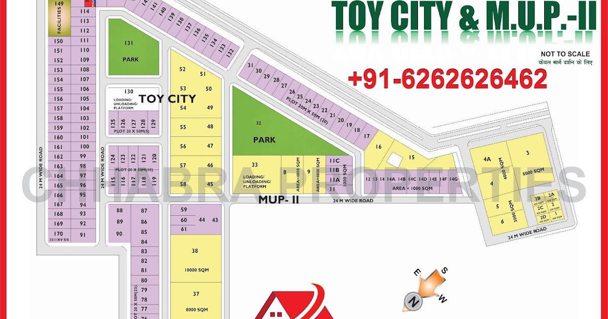 maps of greater noida MAP OF TOY CITY & MUP2 ECOTECH3 layout plan of Greater Noida HD Map