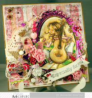 Nataschas Blog: ScrapBerry's Karte in rosa-pink