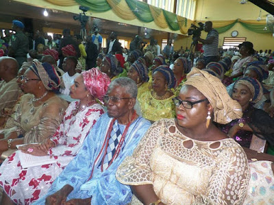 oi Photos: Osinbajo, Ngige, Oshiomole, Fayemi, others attend the funeral of former governor of Old Western Region, Adeyinka Adebayo