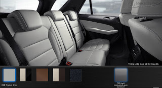 Màu nội thất Mercedes GLE 400 4MATIC 2019 Nội thất Mercedes GLE 400 4MATIC 2019 màu Xám Crystal (228)