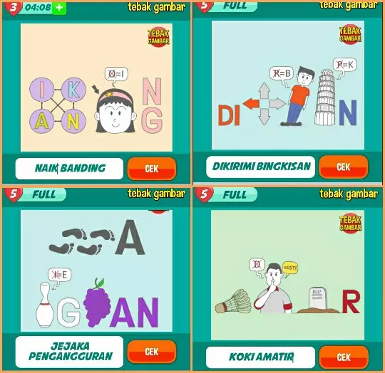 Kunci Jawaban Tebak Gambar Level 132 Lengkap Serbagratis95